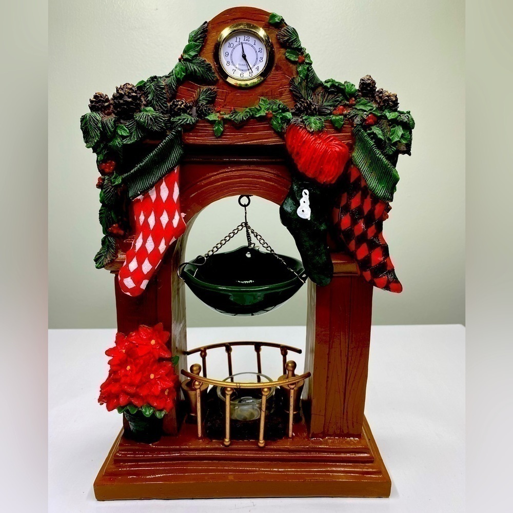 Yankee Candle Hanging Wax Tart Burner Mantle Clock # 1134715 *In Box*